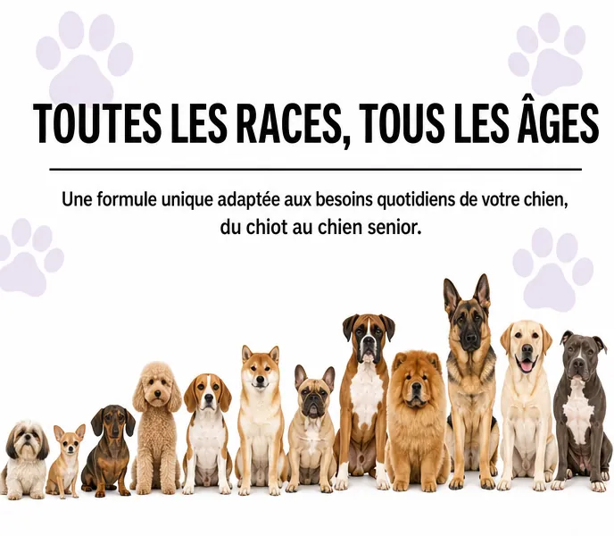 Infographie : toutes les races, tous les âges